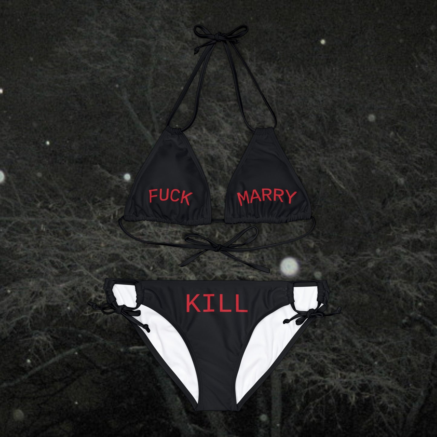 FUCK - MARRY - KILL BIKINI SET