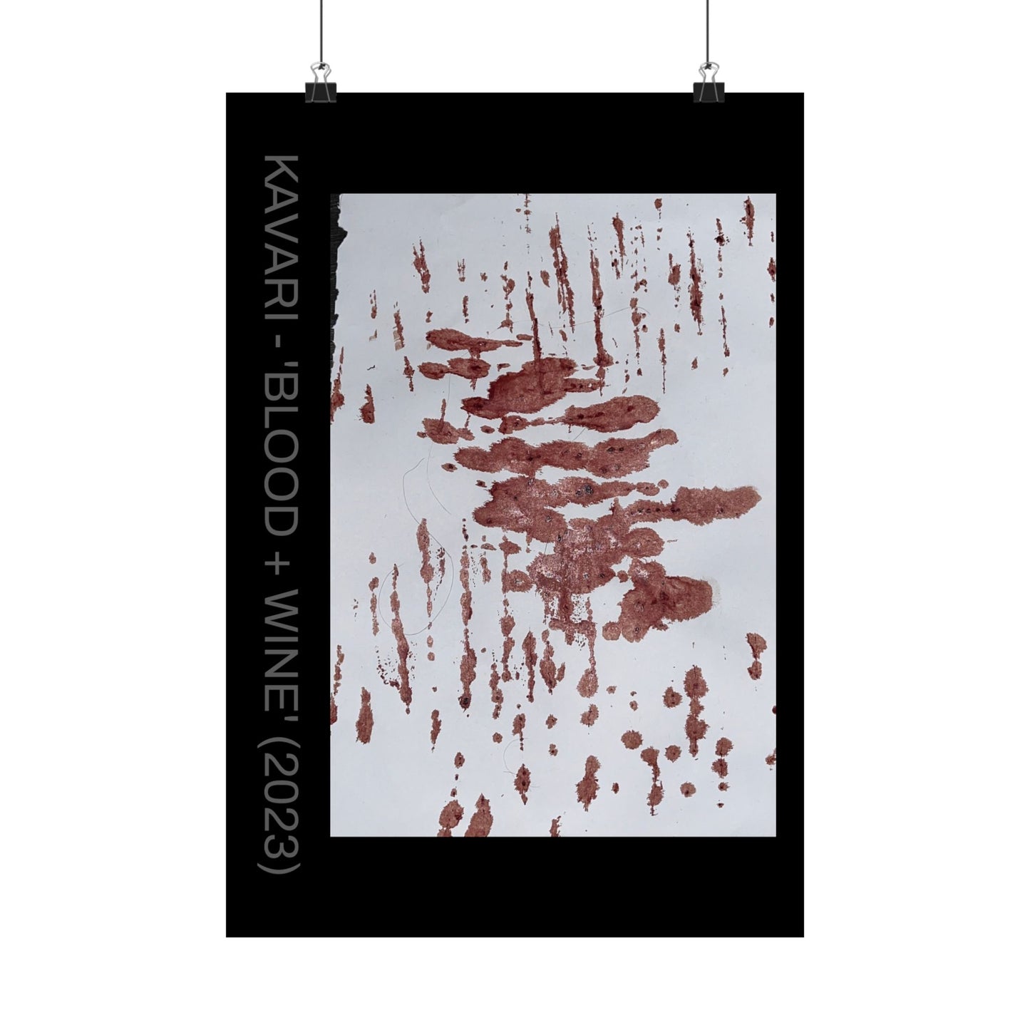 BLOOD + WINE POSTER