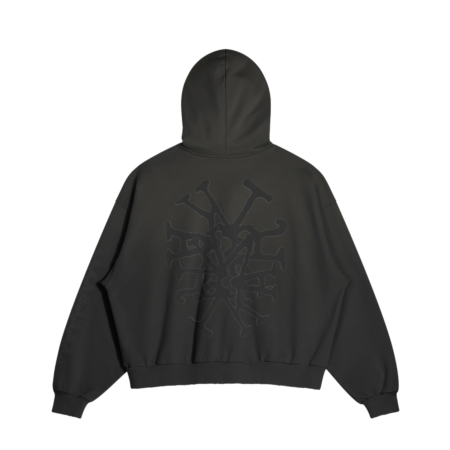 RORSCHACH DISTRESSED HOODIE